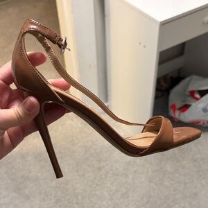Steve Madden Brown Strappy Heels